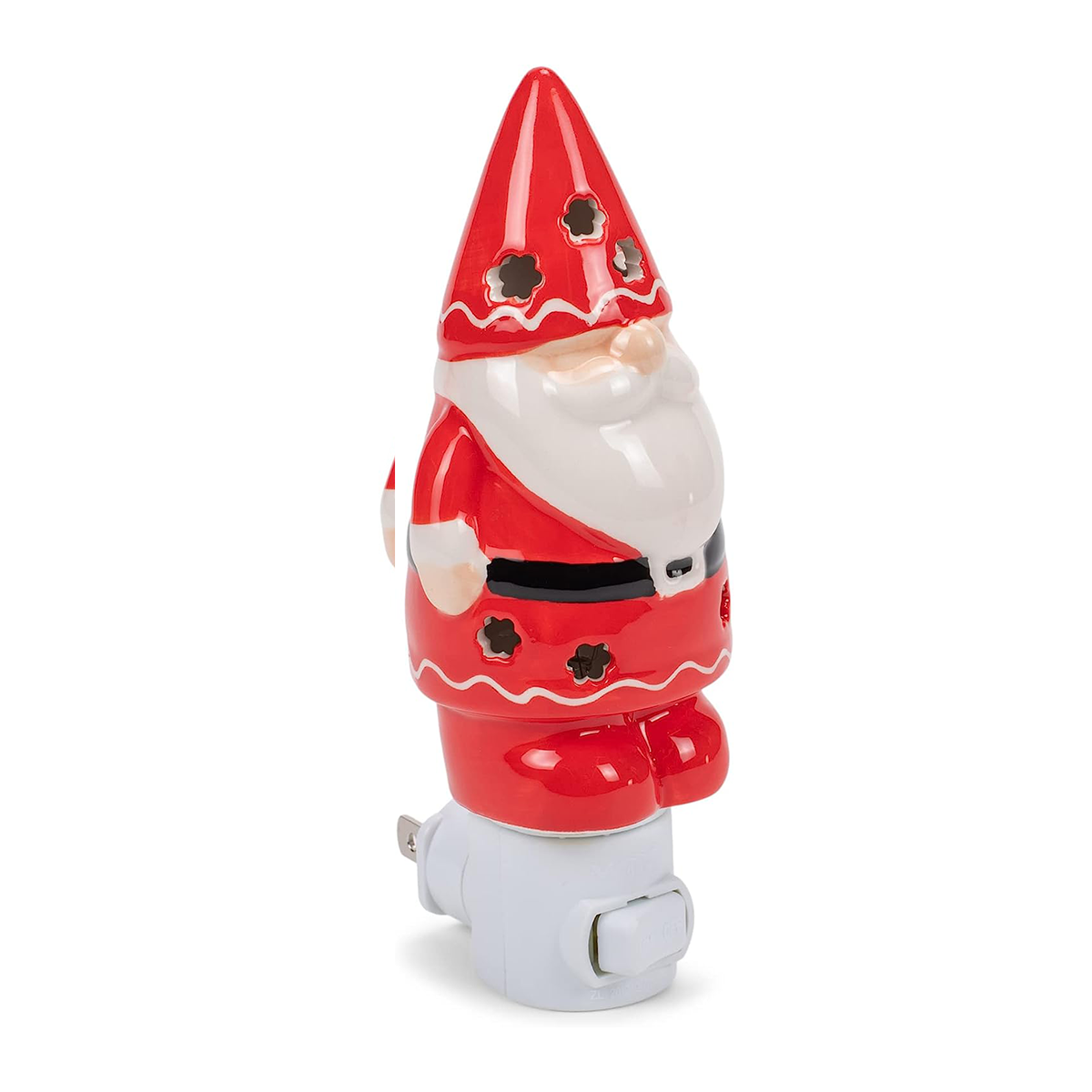 Ceramic Gnome Plug-In Night Light