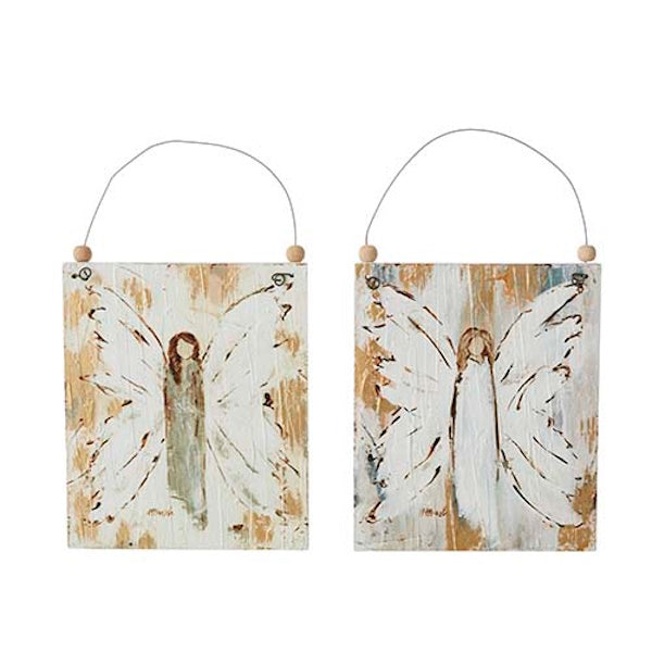 Wooden Angel Ornament