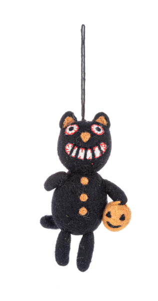 Wool Trick or Treat Ornaments-Assorted, sold seperately