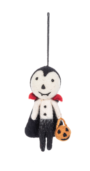 Wool Trick or Treat Ornaments-Assorted, sold seperately