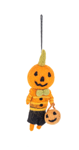 Wool Trick or Treat Ornaments-Assorted, sold seperately
