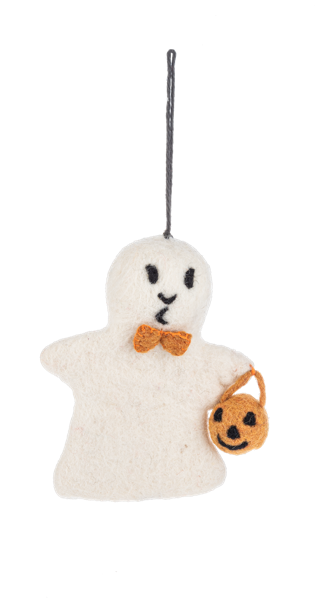 Wool Trick or Treat Ornaments-Assorted, sold seperately
