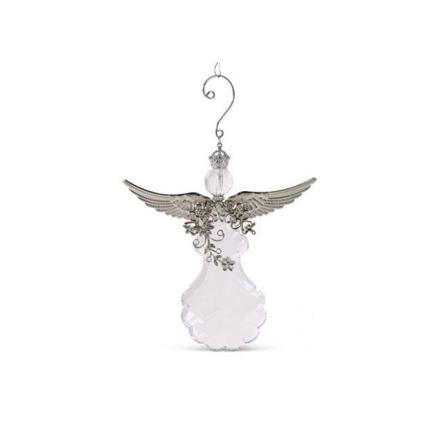 Assorted Crystal Angel Ornaments, 4 styles-sold separately