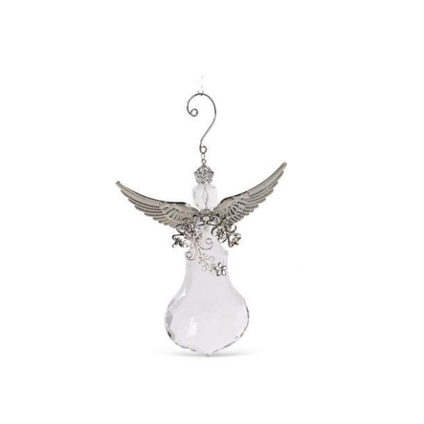 Assorted Crystal Angel Ornaments, 4 styles-sold separately