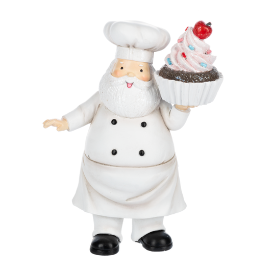 Baker Santa Figurines-Assorted, each sold seperately