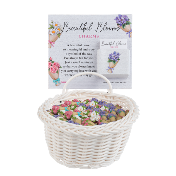 Beautiful Blooms, Floral Bouquet Charms-Assorted, each sold separately