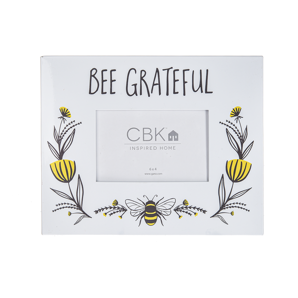 Bee & Floral Frame with Text, Assorted Styles-sold separately