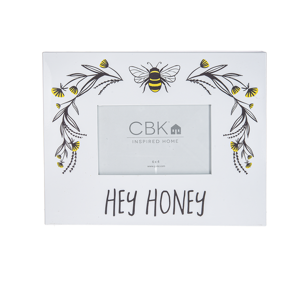 Bee & Floral Frame with Text, Assorted Styles-sold separately