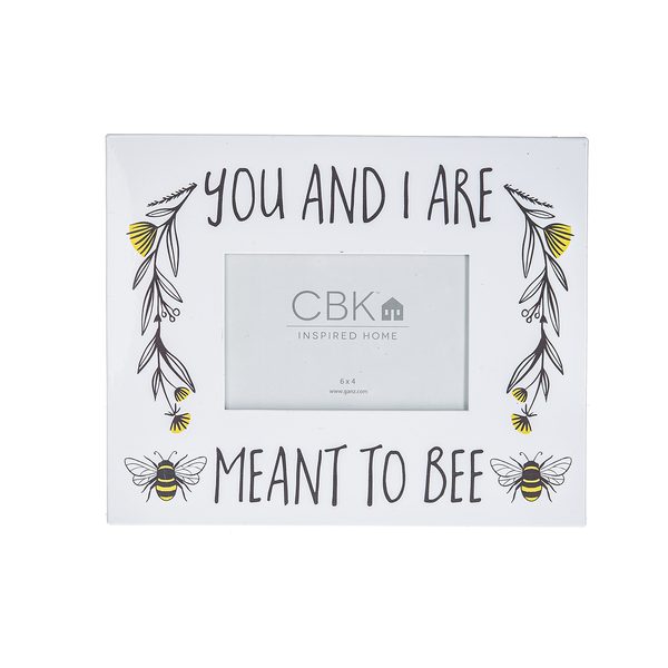 Bee & Floral Frame with Text, Assorted Styles-sold separately