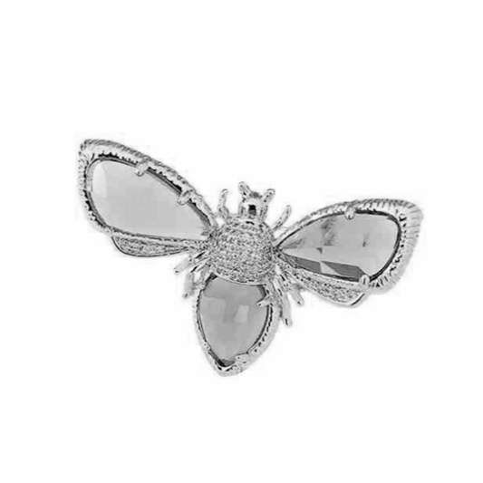 Bee Ring, Cubic Zirconia