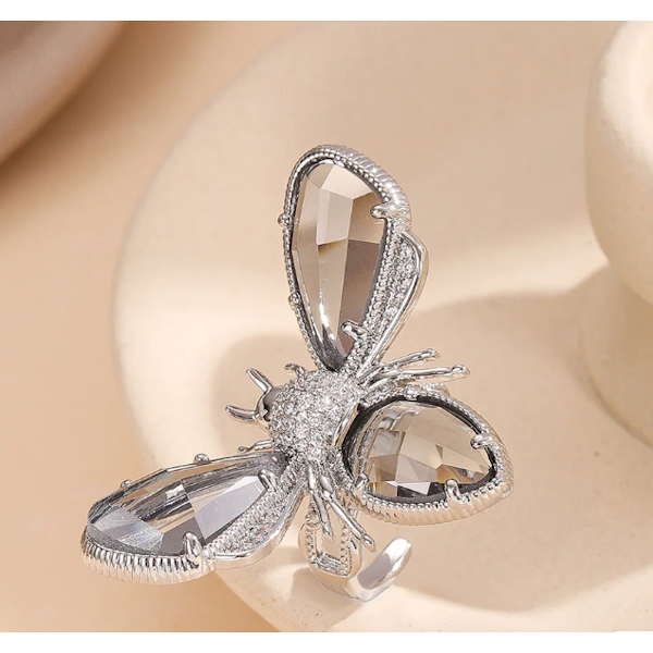Bee Ring, Cubic Zirconia