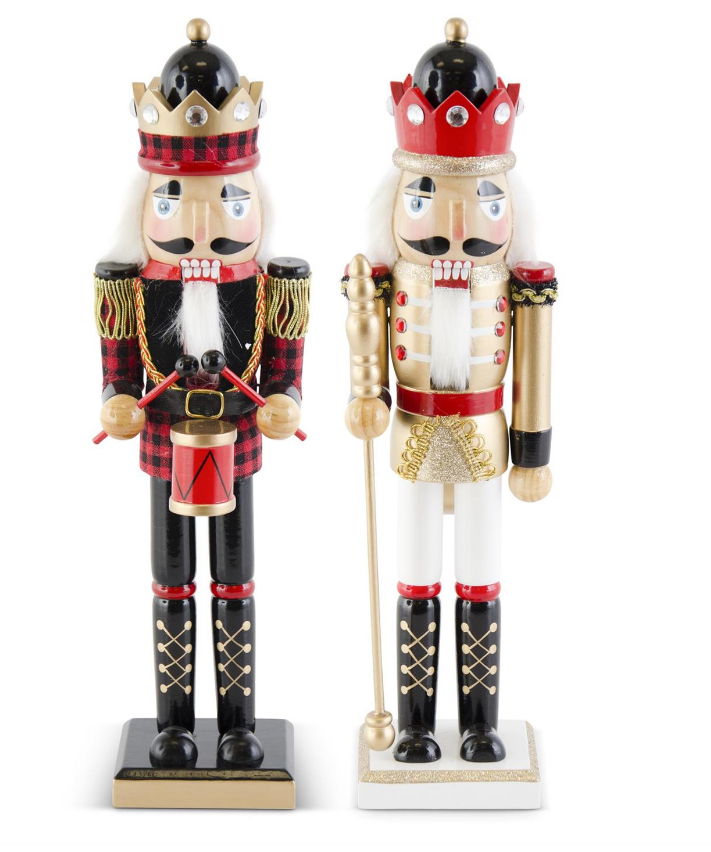 Nutcracker with Crown, Assorted Styles, each sold seperately
