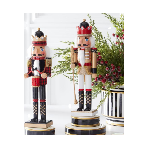 Nutcracker with Crown, Assorted Styles, each sold seperately
