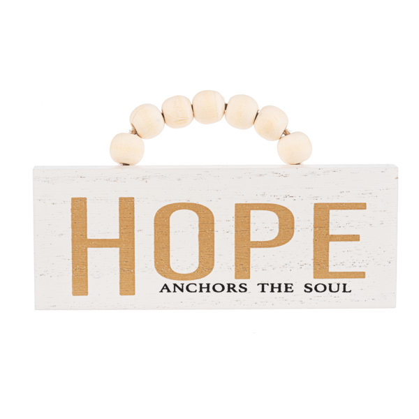 Simple Blessings Beaded Plaque-Assorted, sold seperately