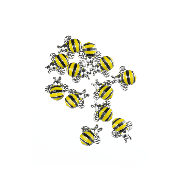 The Bumble Bee Cannot Fly Charm, with Insert Card