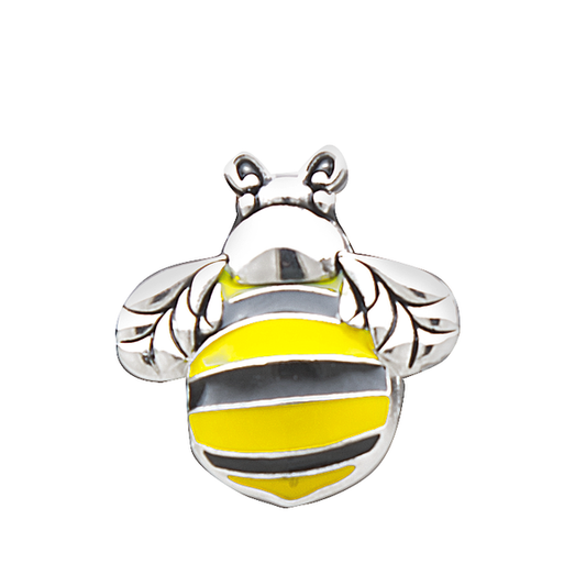 The Bumble Bee Cannot Fly Charm, with Insert Card
