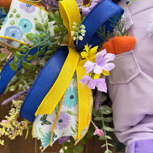 Bunny Butt Wreath, Handmade