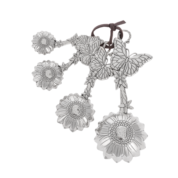 Orange Butterfly Measuring Spoons-Set of 4
