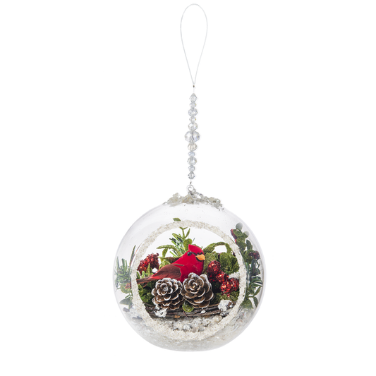 Cardinal Terrarium Ornament