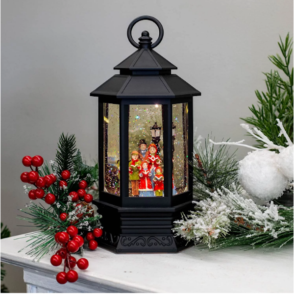 Carolers Musical Water Lantern
