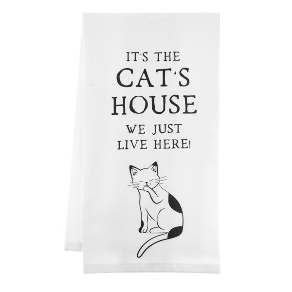Cat Tea Towel-Assorted, sold seperately