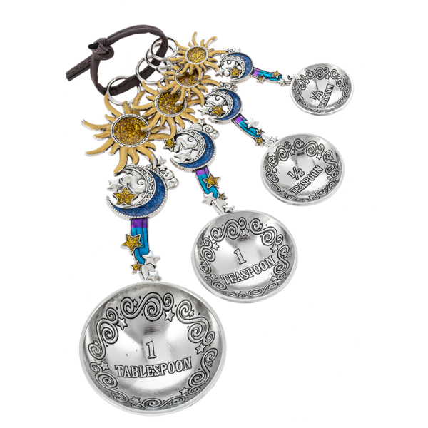 Celestial Measuring Spoons, Set of 4