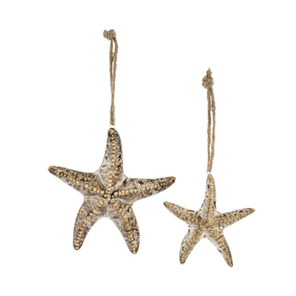 Ceramic Glazed Starfish, Large