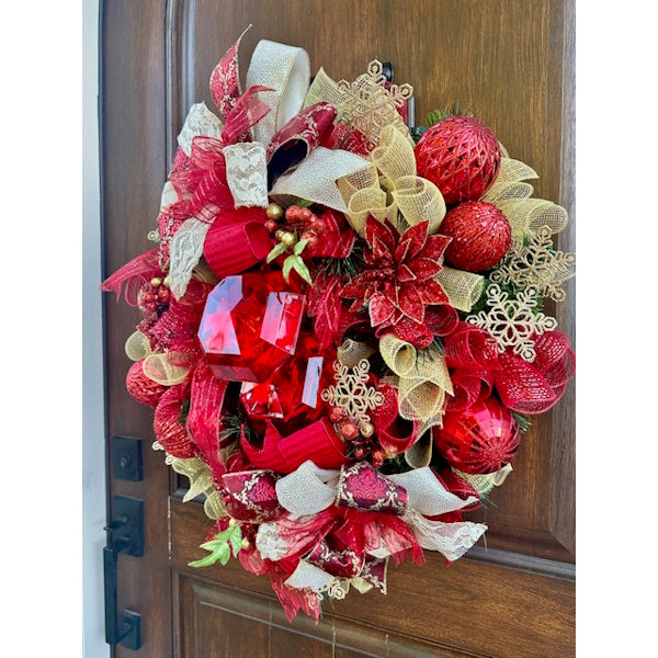 Christmas Fantasia Wreath-Custom/Handmade