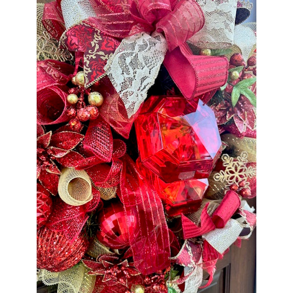 Christmas Fantasia Wreath-Custom/Handmade