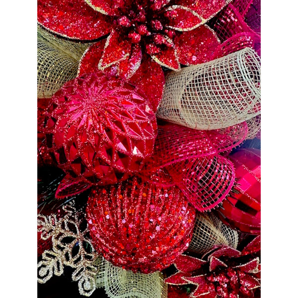 Christmas Fantasia Wreath-Custom/Handmade