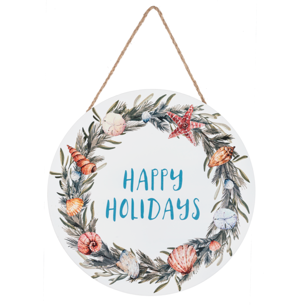 Coastal Christmas Sign