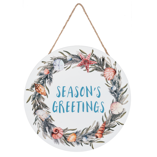 Coastal Christmas Sign