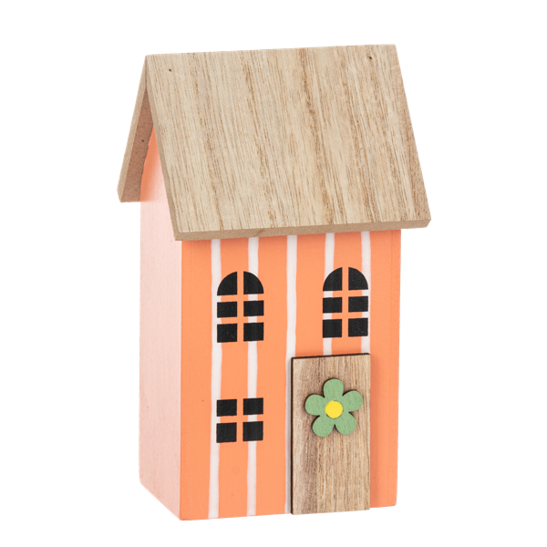 Colorful House Figurine-Assorted, each sold seperately
