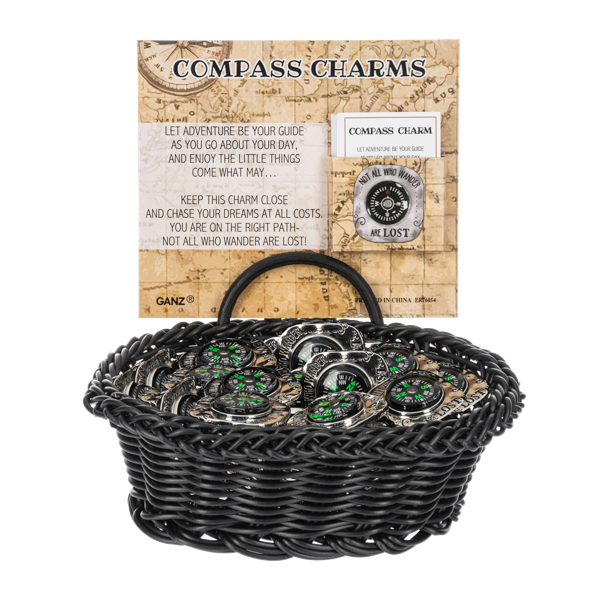 Compass Pocket Token Charm