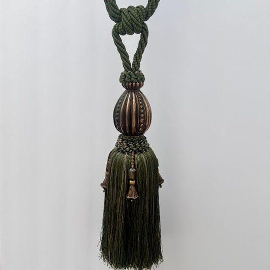Crown Tieback, Olive Mix