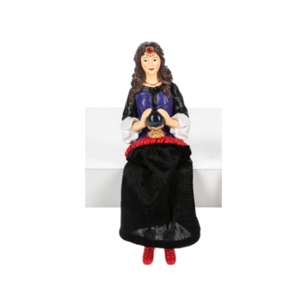Crystal Ball Fortune Teller Shelf Sitter, Assorted-each sold separately