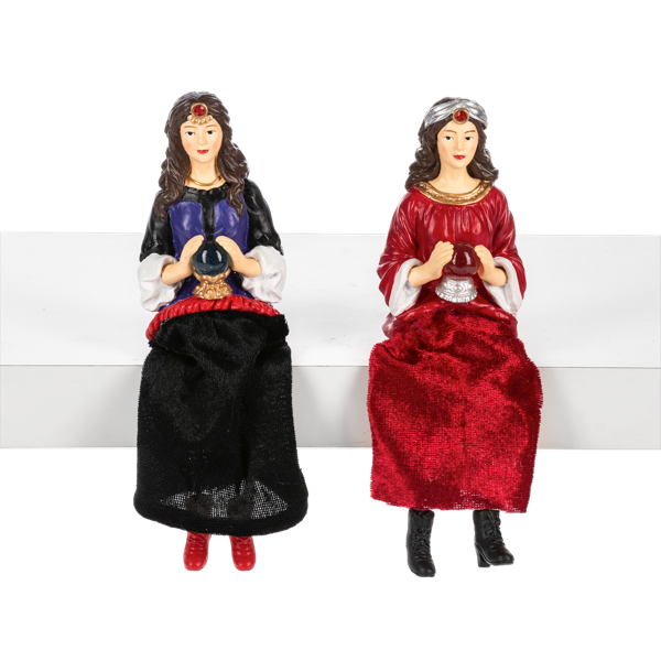 Crystal Ball Fortune Teller Shelf Sitter, Assorted-each sold separately