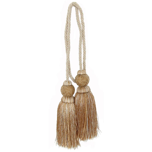 Dholak Chair Tie, Beige Mix