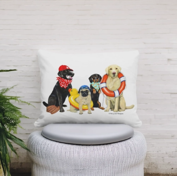 Dog Days of Summer-Pillow