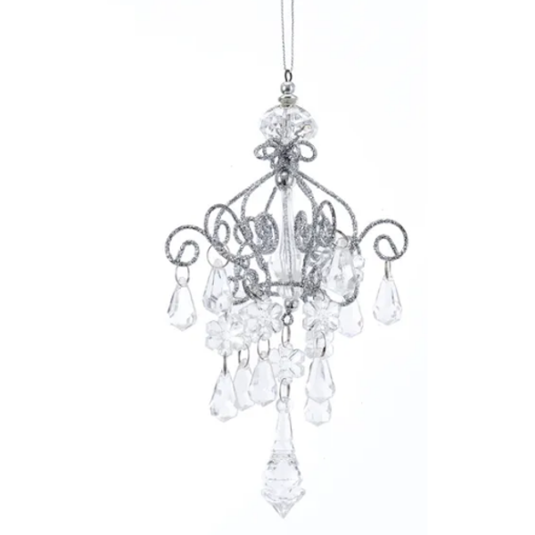 Acrylic Drop Chandelier Ornament-Assorted, each sold seperately