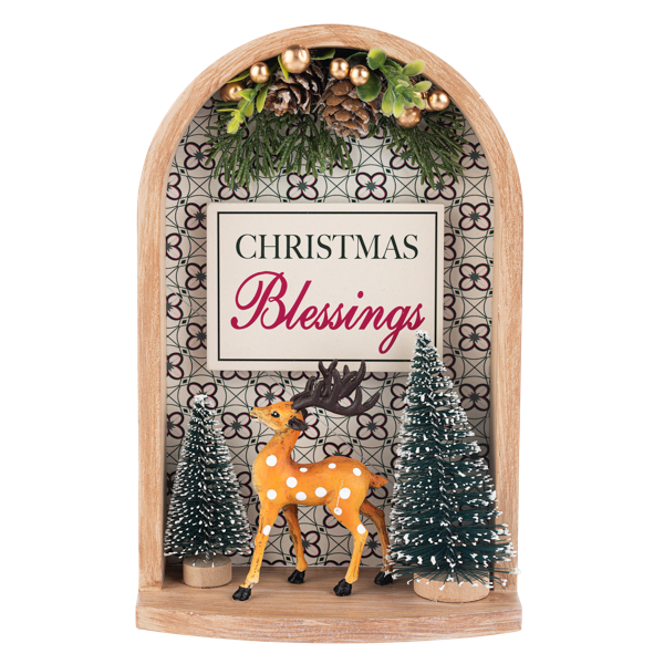 Evergreen Christmas Blessings Figurine