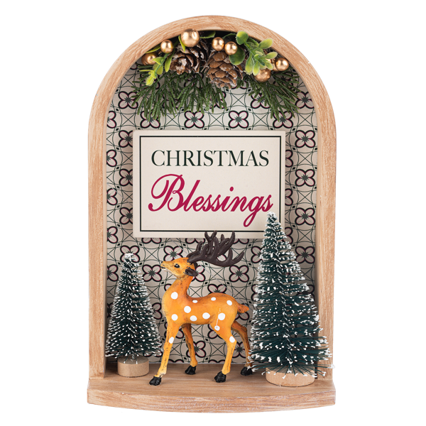 Evergreen Christmas Blessings Figurine