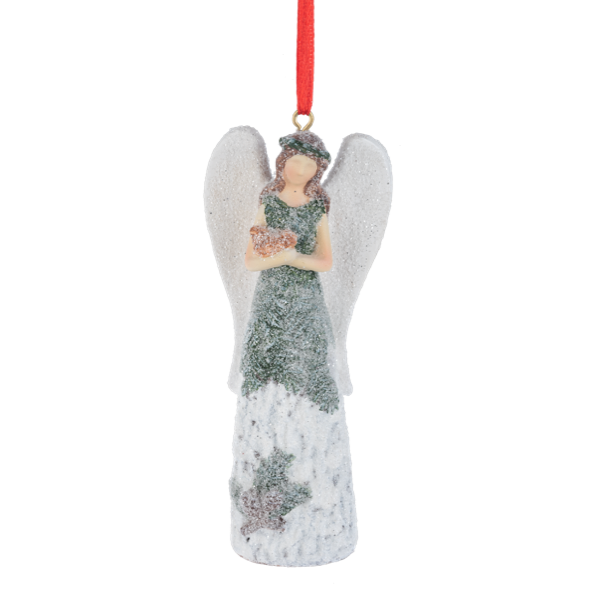 Woodland Friends Evergreen Angel Ornaments-Assorted Styles, each sold separately
