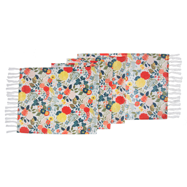 Flower Pattern Table Runner-Assorted, each sold seperately