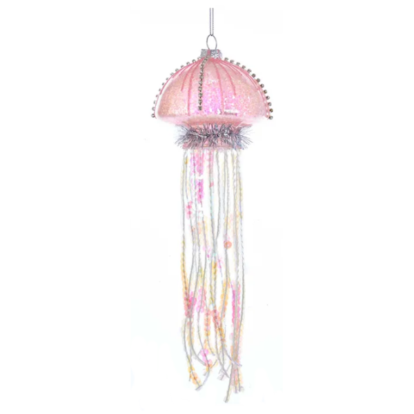 Glass Jellyfish Ornaments-Assorted, sold seperately