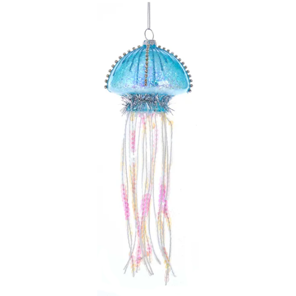 Glass Jellyfish Ornaments-Assorted, sold seperately