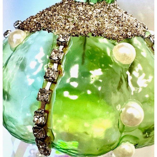 Jellyfish Glass Ornaments, 2 Assorted, each sold seperately