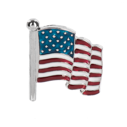 God Bless America Flag Pin-Assorted, each sold seperately