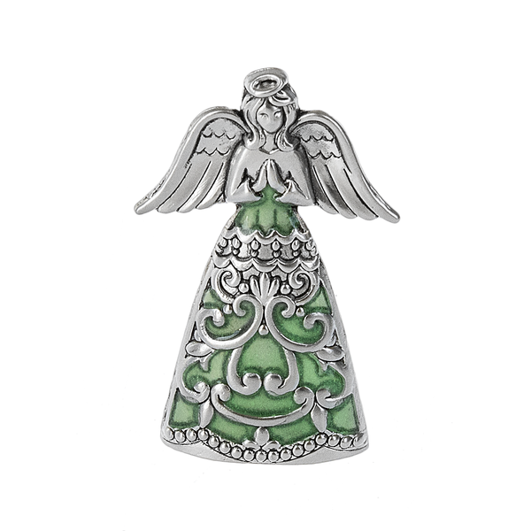 Guardian Angel-Glowing Angel Charm with Insert Card