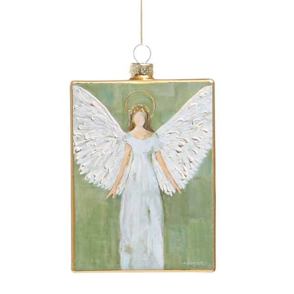 Guardian Angel Rectangle Ornament-Assorted, each sold separately